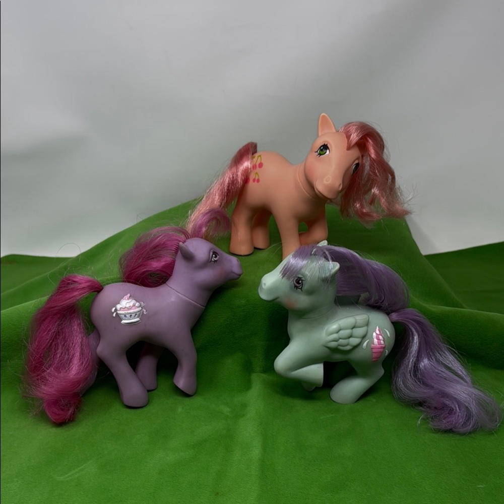 My Little Pony G1 Cherries Jubilee Peppermint Crunch Sundae Best